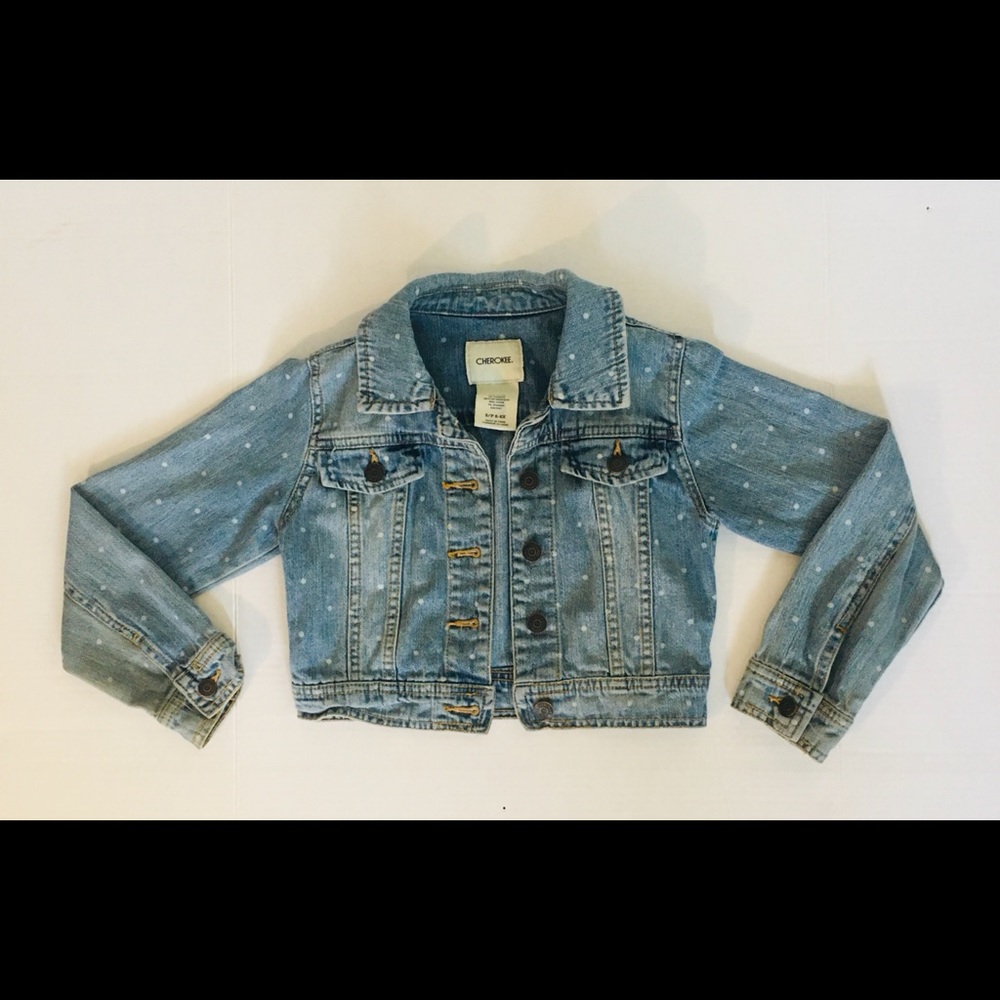 Stylish Jean Jacket- Girls sz 6/6X